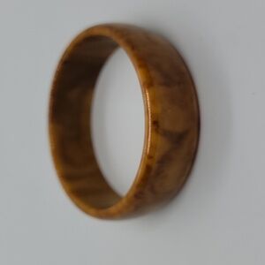 Vintage Butterscotch Bakelite Bangle Bracelet 50s erra